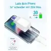 شارژر دیواری 20 وات انکر دو پین تک پورت مدل A2347 - تصویر سوم