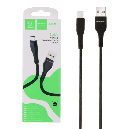 تصویر کابل تبدیل USB به USB-C دنمن مدل D60T