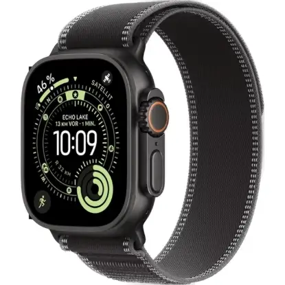 نمایش جزئیات ساعت هوشمند اپل واچ مدل Ultra 3 Black Ti Black /Charcoal TI - 49MM