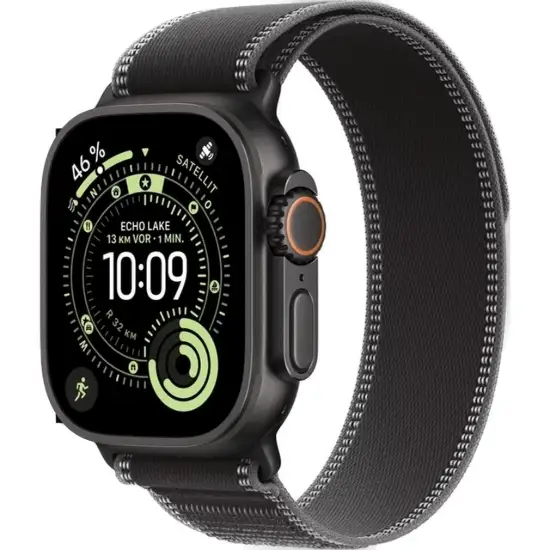 تصویر ساعت هوشمند اپل واچ مدل Ultra 3 Black Ti Black /Charcoal TI - 49MM
