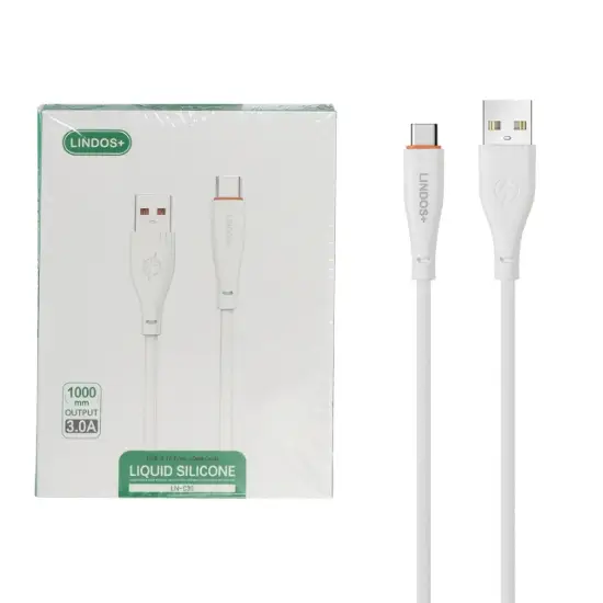 تصویر کابل تبدیل USB به USB-C مدل LN-C30