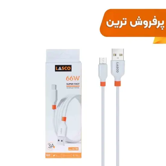 تصویر کابل تبدیل USB به MicroUSB مدل LC-01