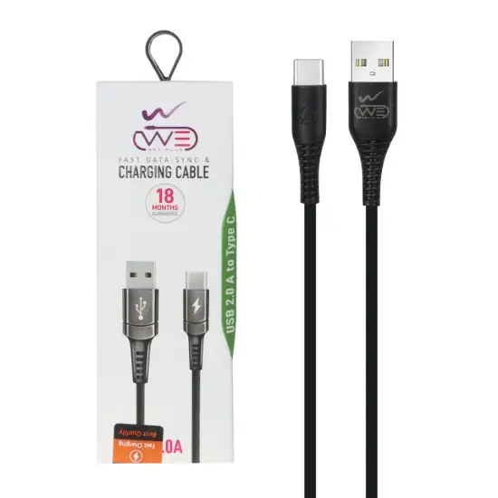 تصویر کابل تبدیل USB به USB-C مدل  ETW003