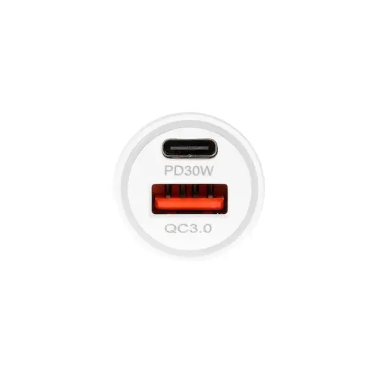 تصویر شارژر فندکی 48 وات دو پورت مدل F021
