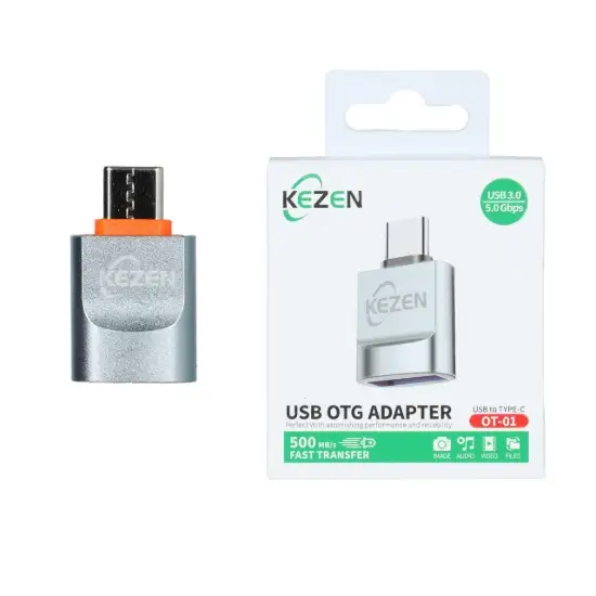 تصویر تبدیل USB3.0 به USB-C کزن مدل OT-01