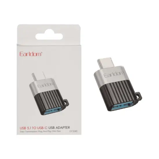 تصویر تبدیل USB3.1 به USBC ارلدام مدل OT108C