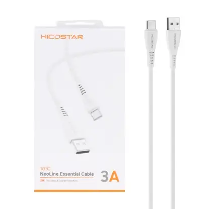 نمایش جزئیات کابل تبدیل USB به USB-C هایکواستار مدل 101C