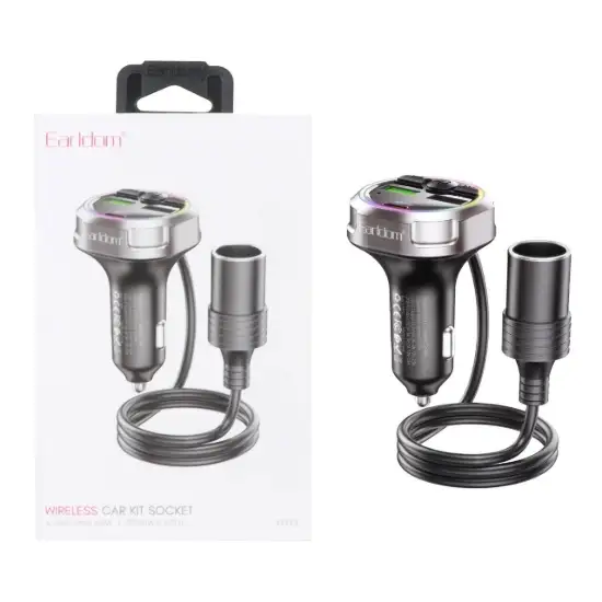 تصویر شارژر فندکی 84 وات سه پورت ارلدام مدل M113