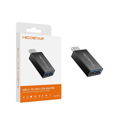 نمایش جزئیات مبدل USB-C OTG هایکواستار USB3.1 مدل HS-T950C