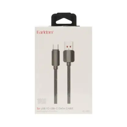 نمایش جزئیات کابل تبدیل USB به USB-C ارلدام مدل EC-187C