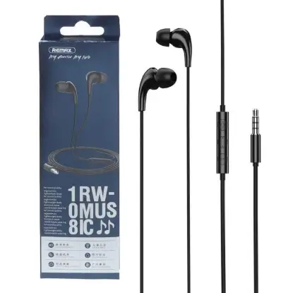 نمایش جزئیات هندزفری با سیم ریمکس مدل RW-108