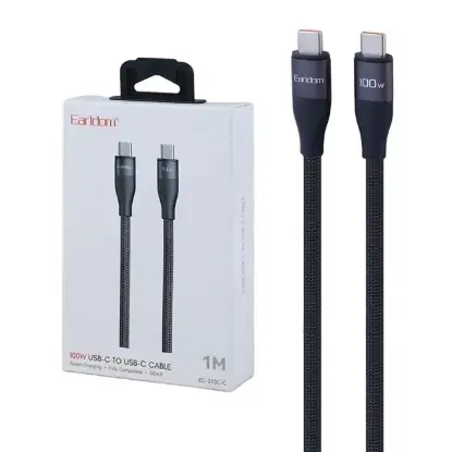 نمایش جزئیات کابل تبدیل USB-C به USB-C ارلدام مدل EC-213C-C