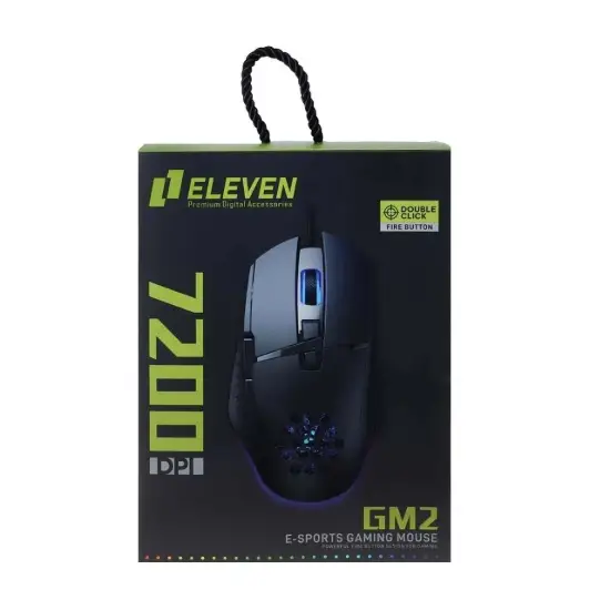 تصویر ماوس با سیم گیمینگ الون مدل GM2