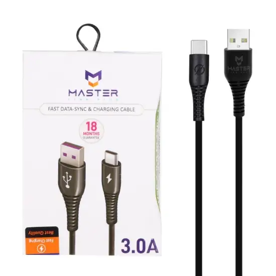 تصویر کابل تبدیل USB به USB-C مستر مدل ETM 003