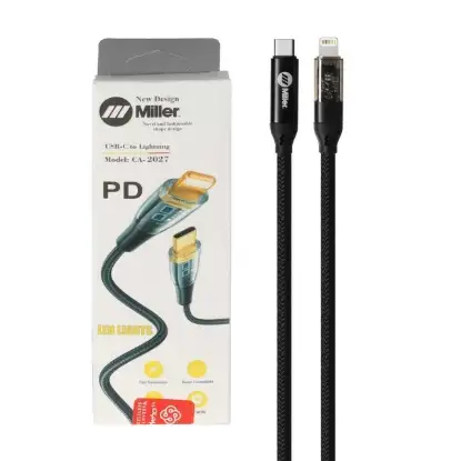 نمایش جزئیات کابل تبدیل USB-C به لایتنینگ میلر مدل CA-2027