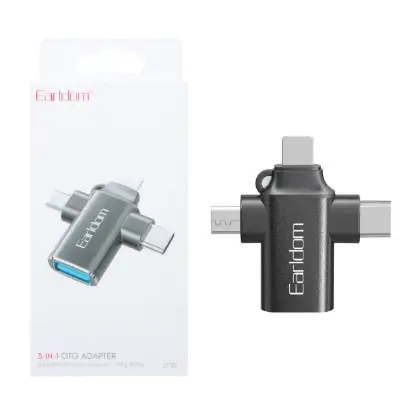نمایش جزئیات تبدیل OTG USB3.0 چندکاره ارلدام مدل OT86L