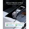 شارژر فندکی 75 وات دو پورت انکر مدل A2738 همراه کابل تبدیل USB-C - تصویر پنجم