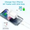 شارژر دیواری 20 وات انکر مدل B2347K21  همراه کابل تبدیل USB-C - تصویر هفتم