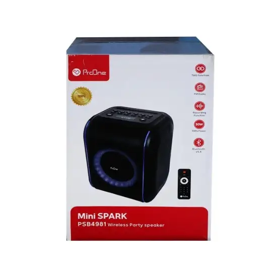تصویر اسپیکر بلوتوثی پرووان مدل Mini Spark PSB4981