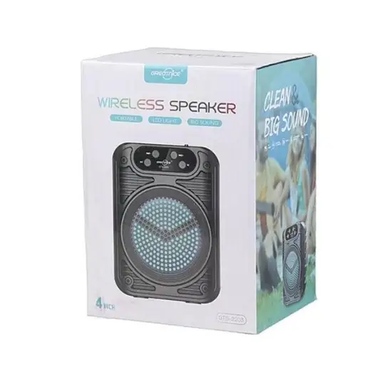 تصویر اسپیکر بلوتوثی گریت نایس مدل GTS-2203