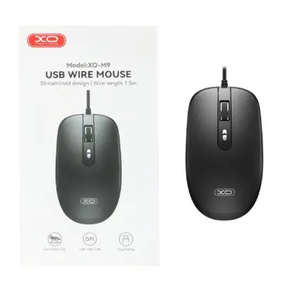نمایش جزئیات ماوس باسیم ایکس او مدل XO-M9