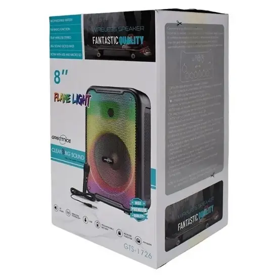 تصویر اسپیکر بلوتوثی گریت نایس مدل GTS-1726