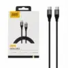کابل تبدیل USB-C به USB-C کیوسی وای مدل DC22 طول 1.2 متر - تصویر سوم