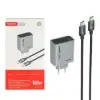 شارژر دیواری 120 وات ترانیو مدل T-EU8 C  همراه کابل شارژ USB-C - تصویر یکم