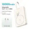 پاوربانک بی سیم یوگرین 20 وات مدل PB760-35341 ظرفیت 10000 میلی آمپر ساعت - تصویر سوم