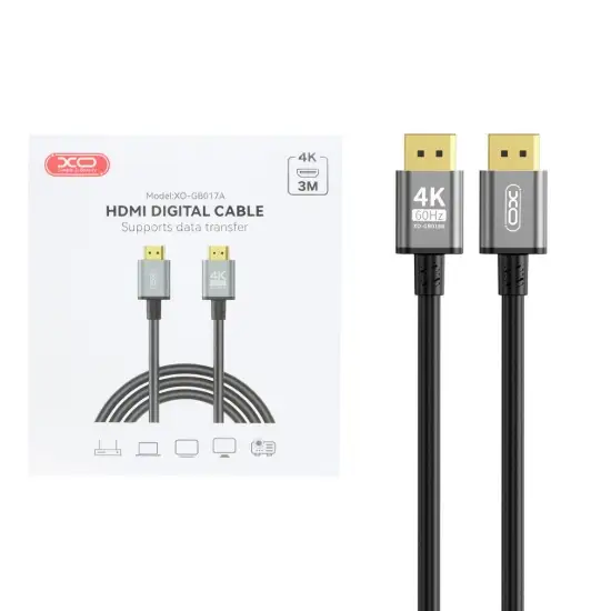 تصویر کابل تبدیل HDMI ایکس او مدل XO-GB017A طول 3 متر