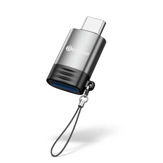 تصویر مبدل USB OTG به USB-C بنیوس مدل BE-TG02