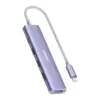 هاب پنج پورت USB -C یوگرین مدل  35582-CM478 - تصویر یکم