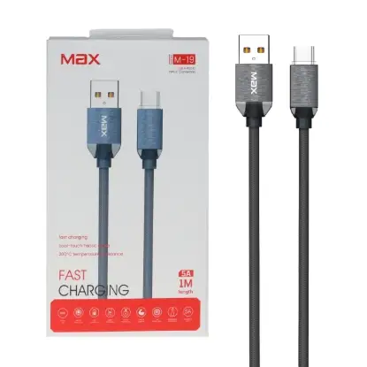 نمایش جزئیات کابل تبدیل USB-C به USB تویین مکس مدل M-19