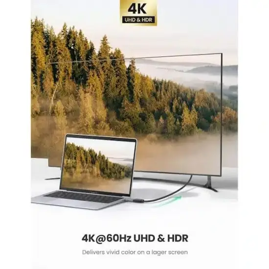 تصویر مبدل HDMI به USBC یوگرین مدل 70450