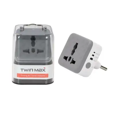 نمایش جزئیات تبدیل برق 3 به 2 تایمر دار تویین مکس مدل M-X5