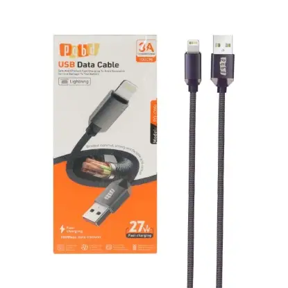 نمایش جزئیات کابل تبدیل لایتنینگ به USB پی کیو بی دی مدل PQ-C05L