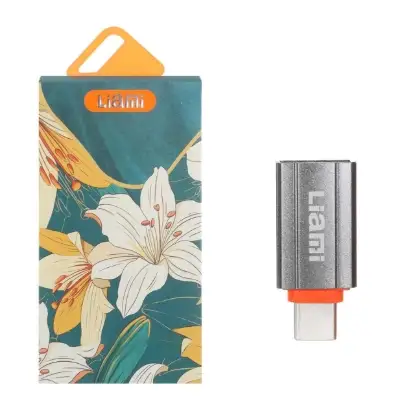 نمایش جزئیات تبدیل USB به USB-C لیامی مدل LM 160C