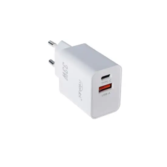 تصویر شارژر دیواری 33 وات دو پورت میتوبل مدل MTB-CS06E