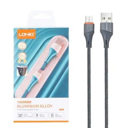 نمایش جزئیات کابل تبدیل USB به MicroUSB الدینو مدل LS631