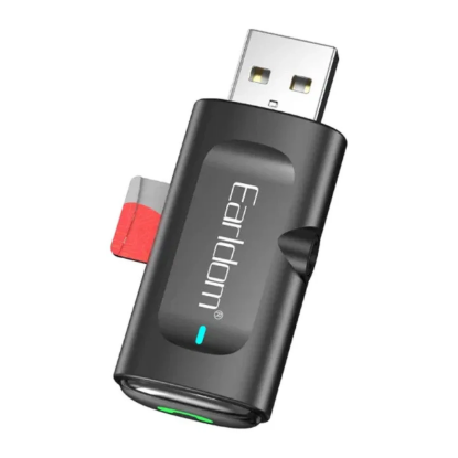 نمایش جزئیات دانگل بلوتوث گیرنده صدا ارلدام مدل ET-BR06