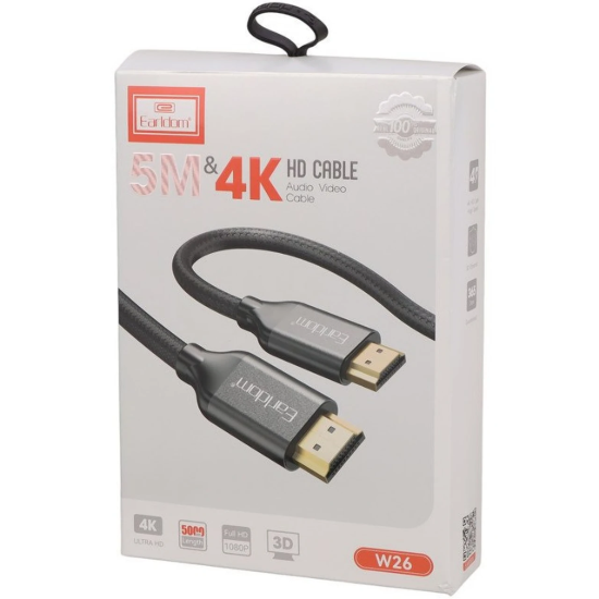 تصویر کابل تبدیل HDMI ارلدام مدل ET-W26 طول 5 متر