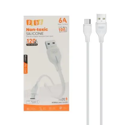 نمایش جزئیات کابل تبدیل USB به USB-C پی کیو بی دی مدل PQ-C04C