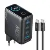 شارژر دیواری 140 وات چهار پورت انکر مدل B2697 همراه با کابل USB-C - تصویر سوم