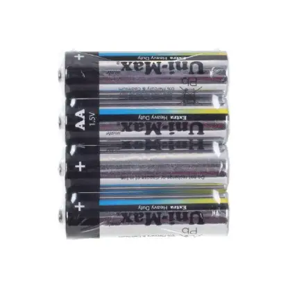 نمایش جزئیات باتری قلمی یونی مکس مدل Extra Heavy Duty R6P بسته 4 عددی