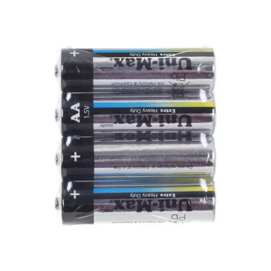 تصویر باتری قلمی یونی مکس مدل Extra Heavy Duty R6P بسته 4 عددی