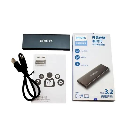 تصویر هارد اکسترنال فیلیپس مدل FM61PS051S PS ظرفیت 512GB