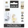 فلش مموری ایکس-انرژی مدل Gold USB3.0 ظرفیت 64 گیگابایت - تصویر سوم