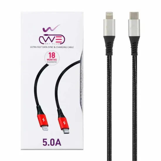 تصویر کابل تبدیل لایتنینگ به USB-C مدل ETW 001