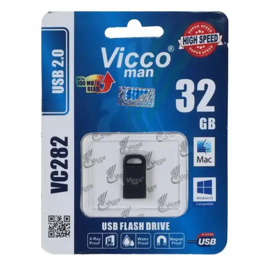 تصویر فلش مموری ویکومن مدل VC282 USB2.0 ظرفیت 32 گیگابایت