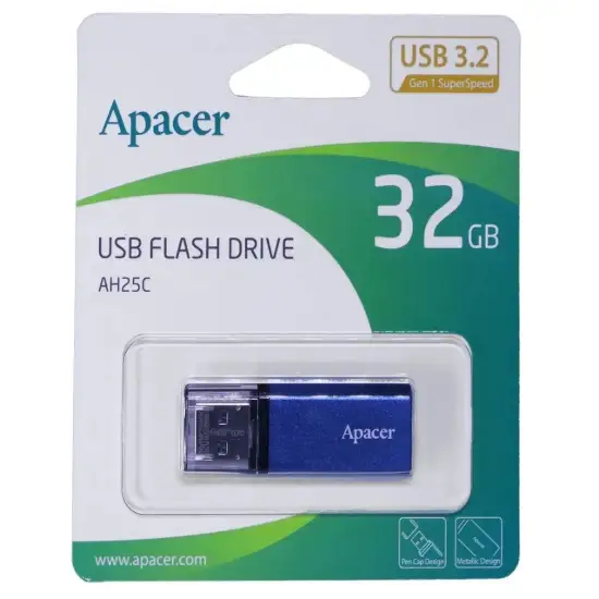 تصویر فلش مموری اپیسر مدل AH25C USB3.2 ظرفیت 32 گیگابایت